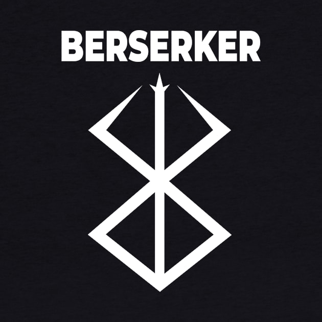 Berserker (White Text) by Ruiz Combat Grappling